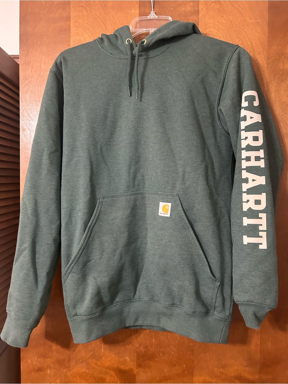 Carhartt Women’s Forest Green Logo Hoodie